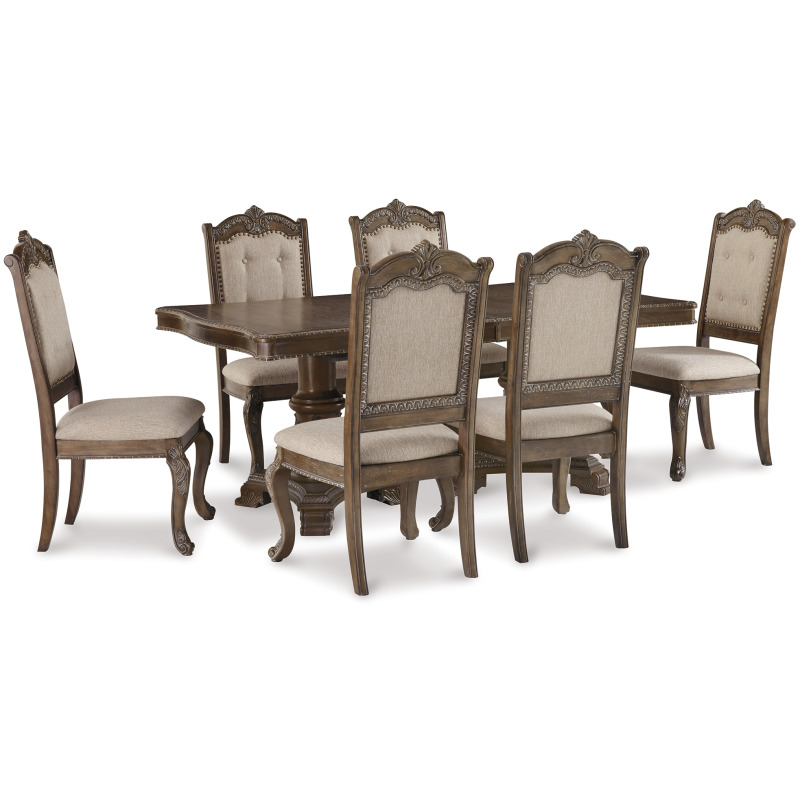 Charmond Dining Table and 6 Chairs D803D11 by Signature Design by