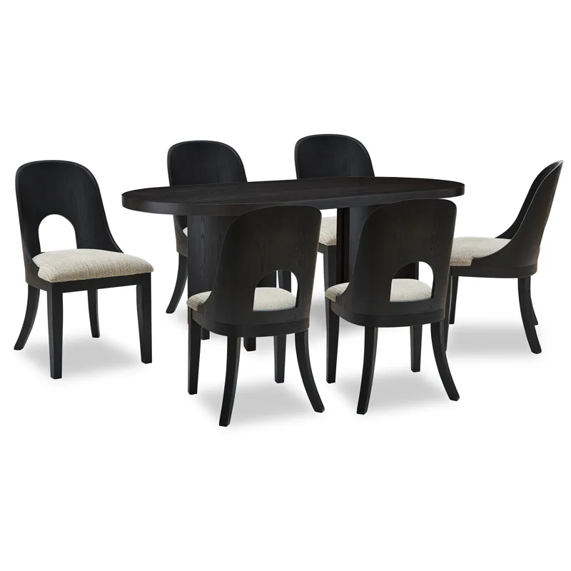 Rowanbeck Dining Table and 6 Chairs