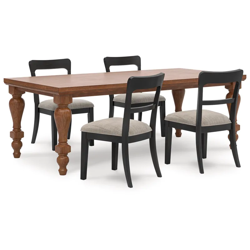 Chadworth Dining Table and 4 Chairs