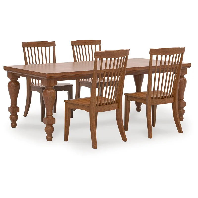 Greddinton Dining Table and 4 Chairs