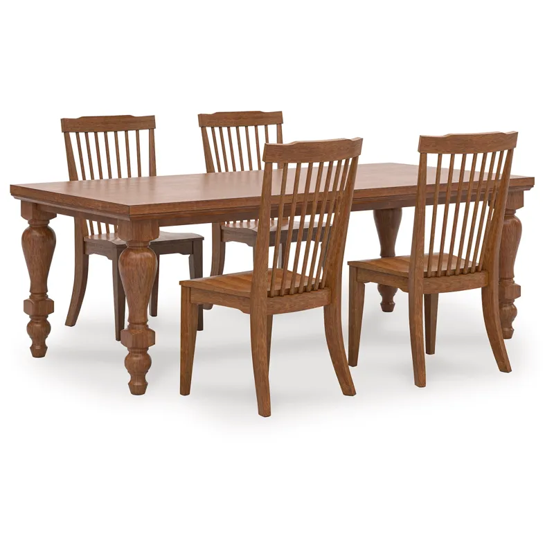Greddinton Dining Table and 4 Chairs