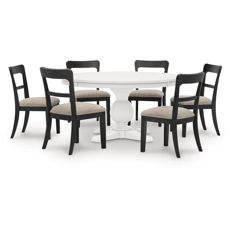 Greddinton Dining Table and 6 Chairs