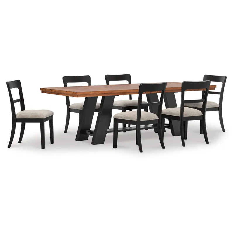 Chadworth Extension Dining Table and 6 Chairs