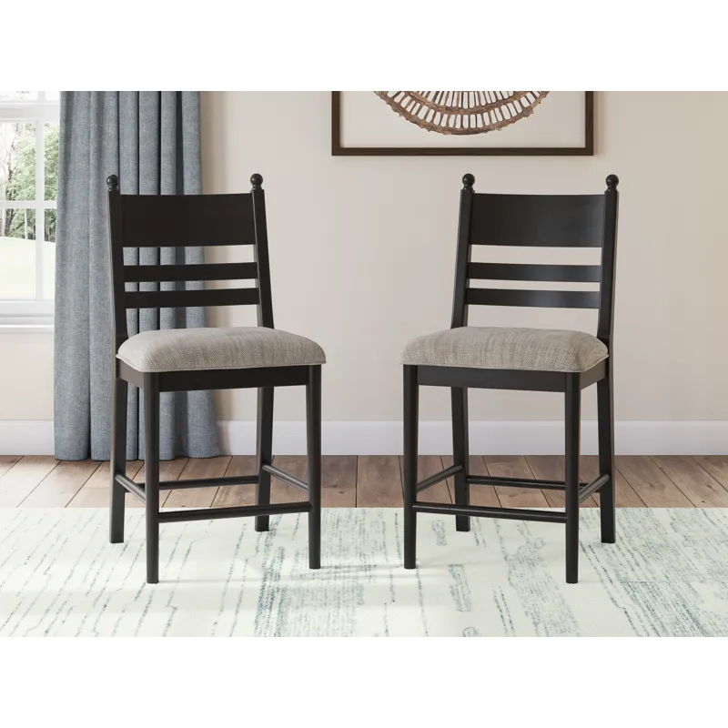 Chadworth Counter Height Dining Table and 4 Barstools