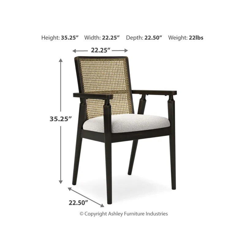 Galliden Dining Table and 4 Chairs