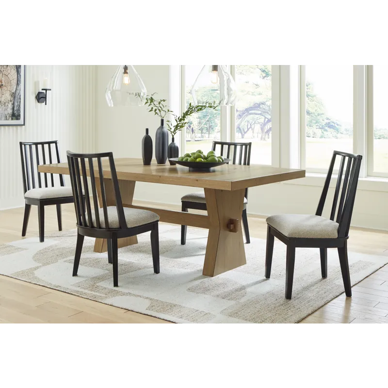 Galliden Dining Table and 4 Chairs