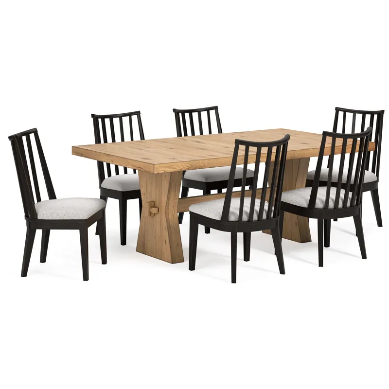 Galliden Dining Table and 6 Chairs
