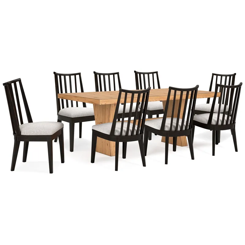 Galliden Dining Table and 8 Chairs
