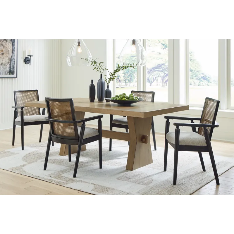 Galliden Dining Table and 4 Chairs