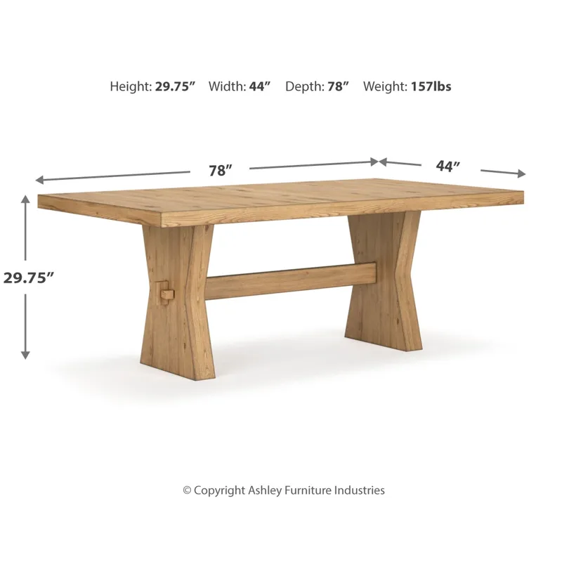 Galliden Dining Table and 4 Chairs
