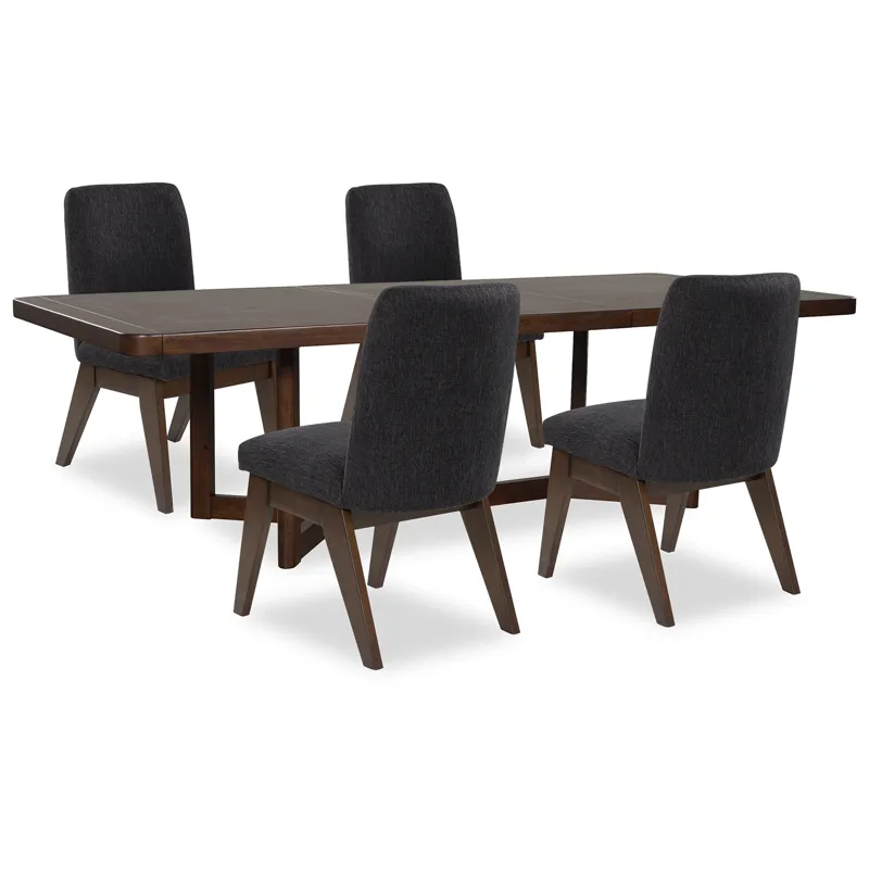 Dilenno Extension Dining Table and 4 Chairs