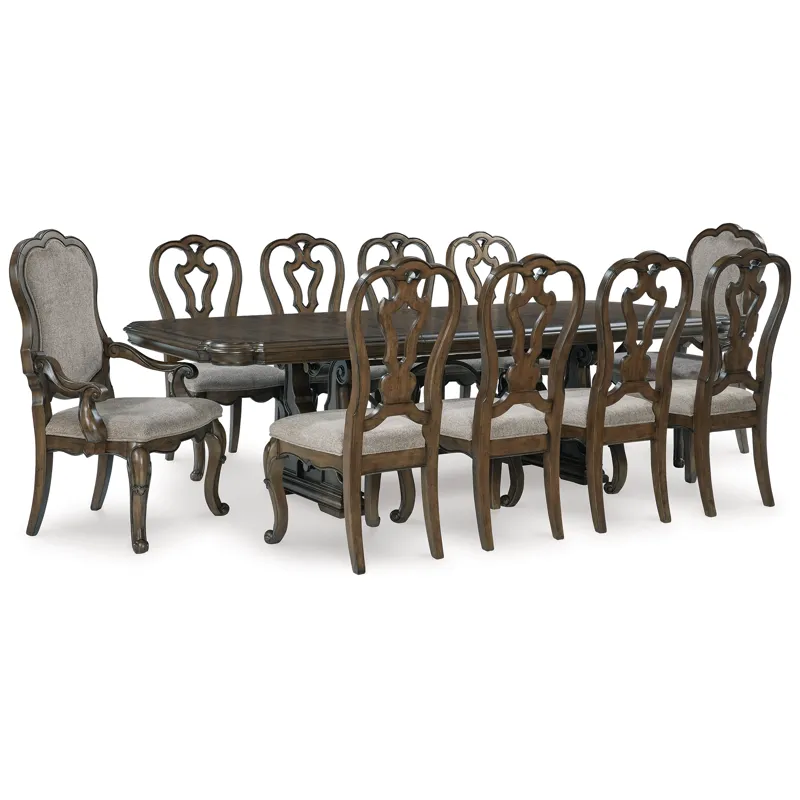Maylee Dining Table and 10 Chairs