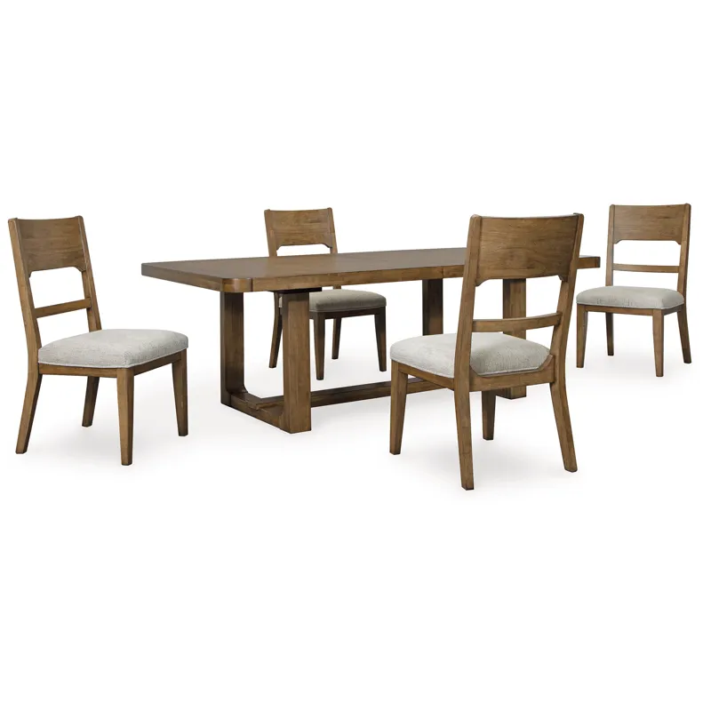 Cabalynn Extension Dining Table and 4 Chairs