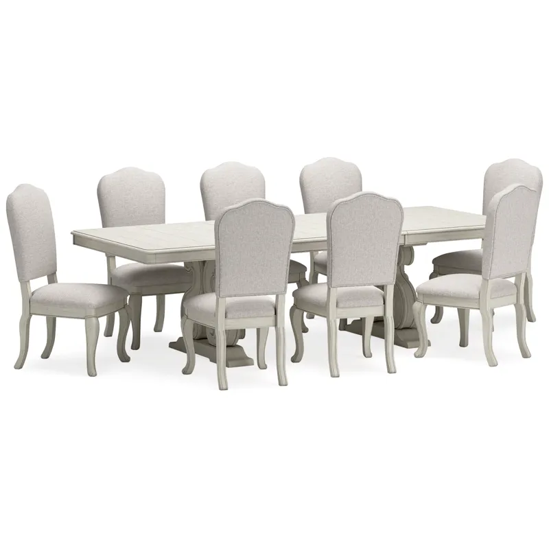 Arlendyne Extension Dining Table and 8 Chairs