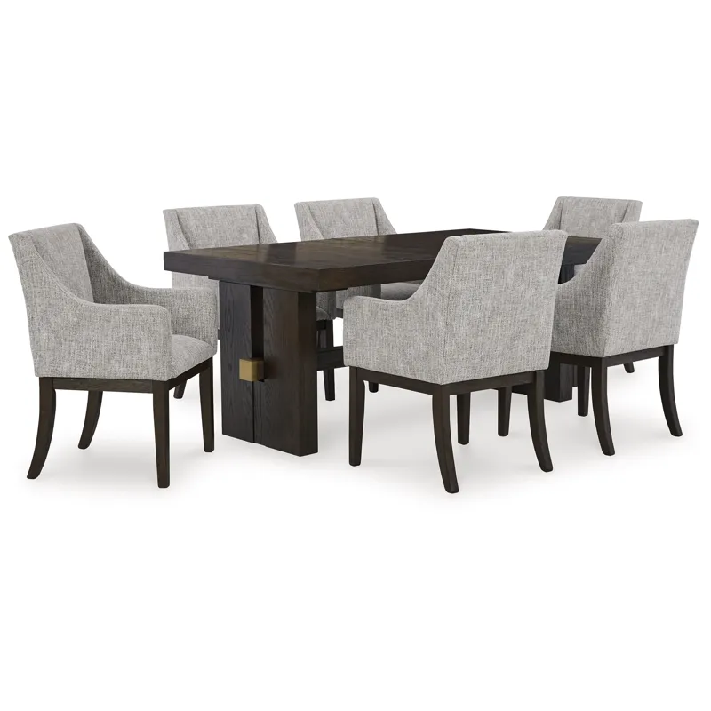 Burkhaus Dining Table and 6 Chairs