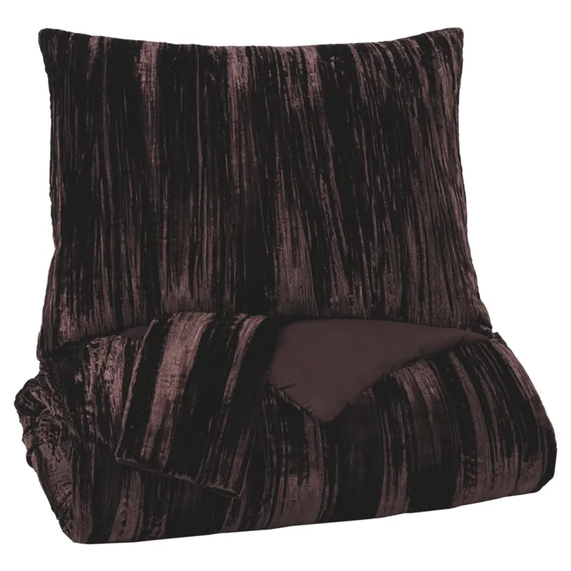 Wanete 3-Piece King Comforter Set