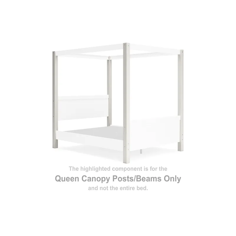 Aprilyn Queen Canopy Posts/Beams