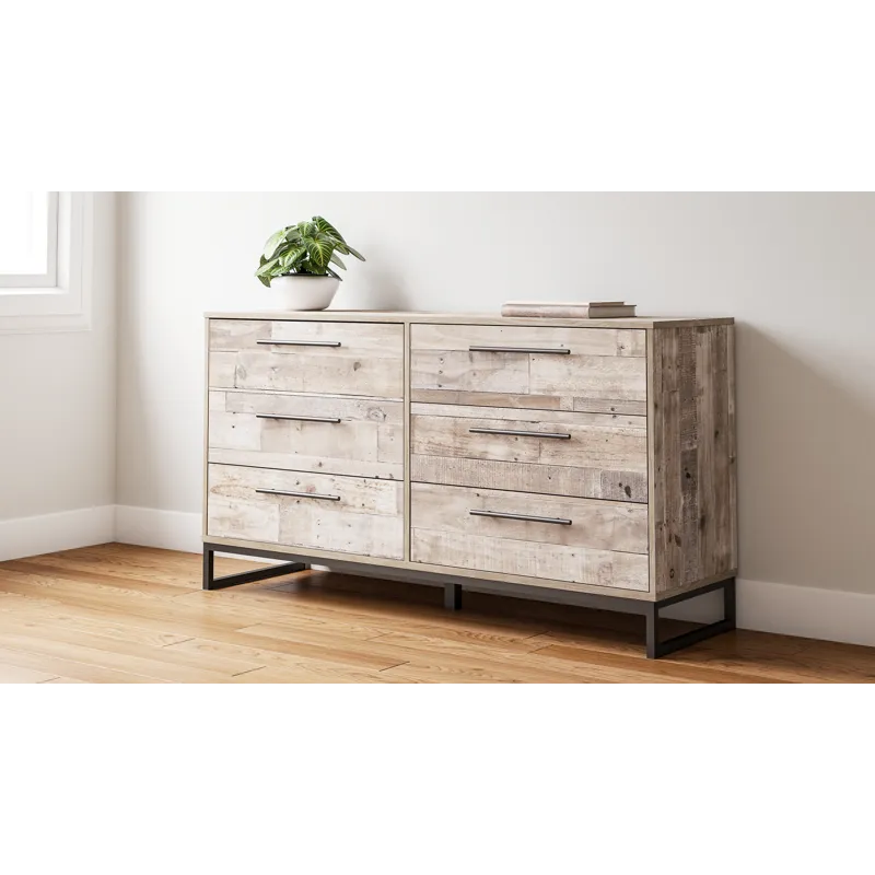 Neilsville Queen Platform Bed, Dresser, Chest and 2 Nightstands