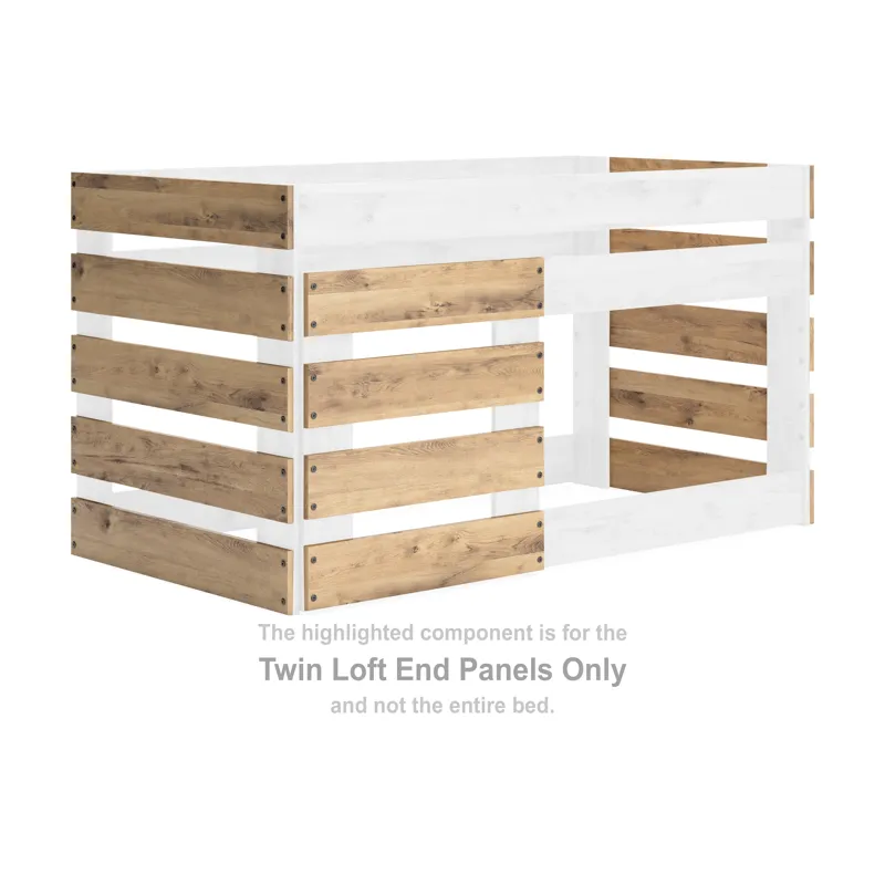 Larstin Twin Loft End Panels