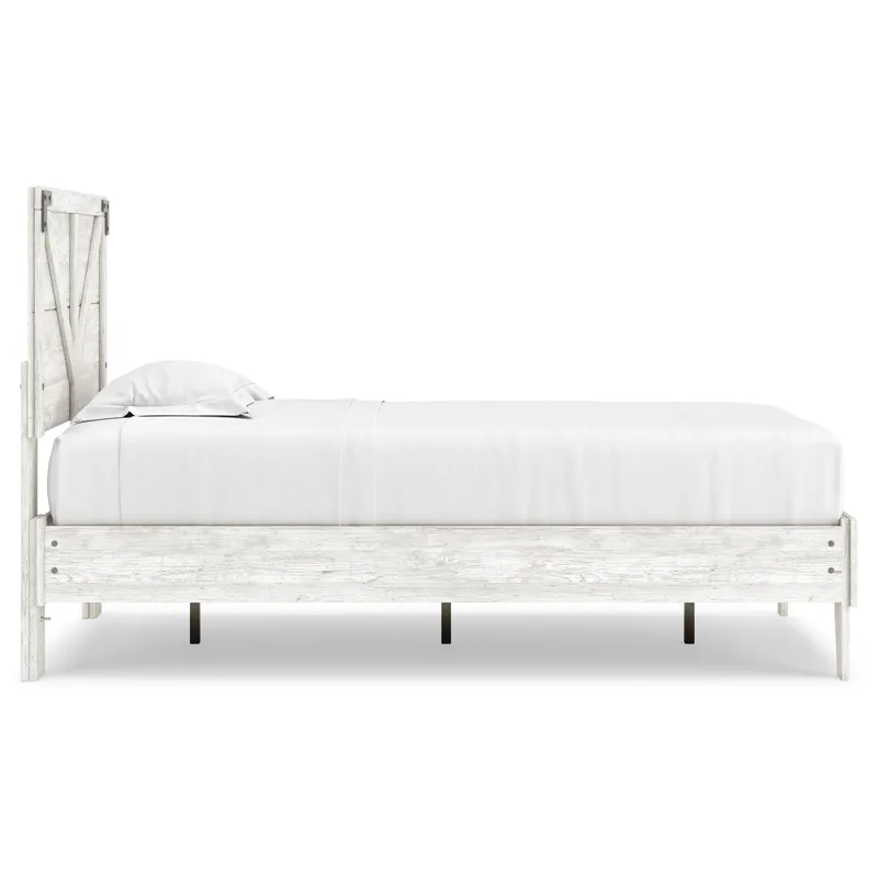 Shawburn Twin Crossbuck Panel Platform Bed