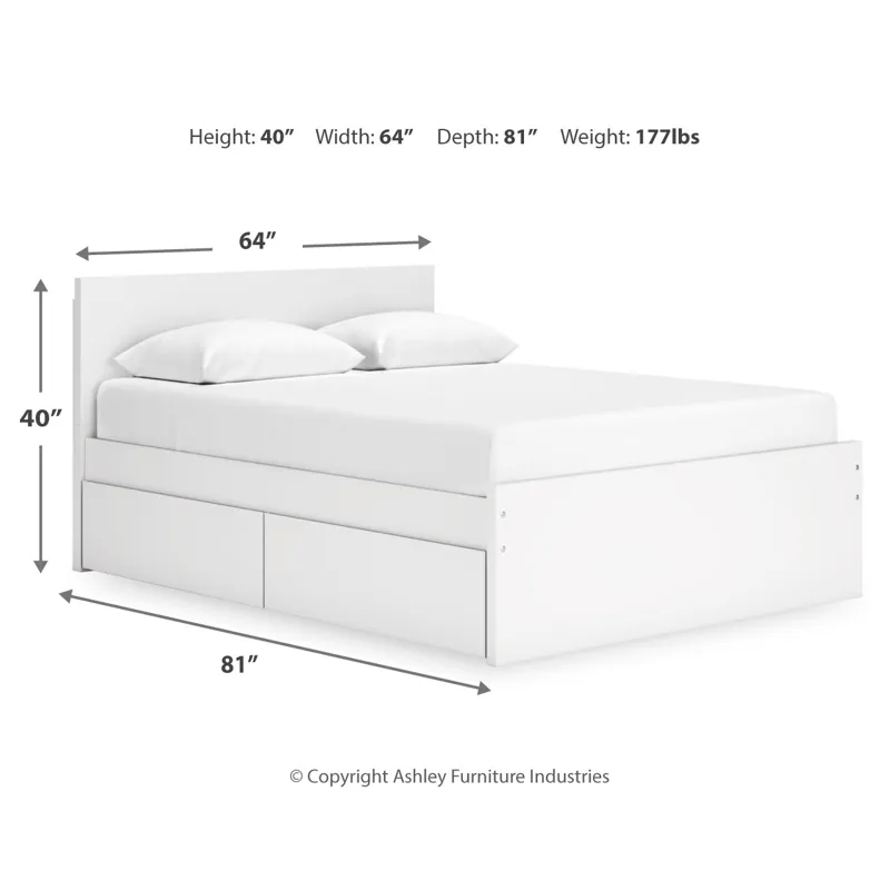 Onita Queen Storage Bed, Chest and Nightstand