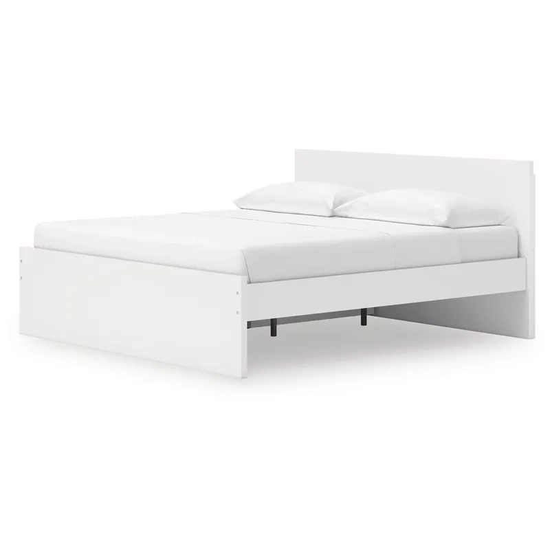 Onita King Panel Platform Bed with Storage