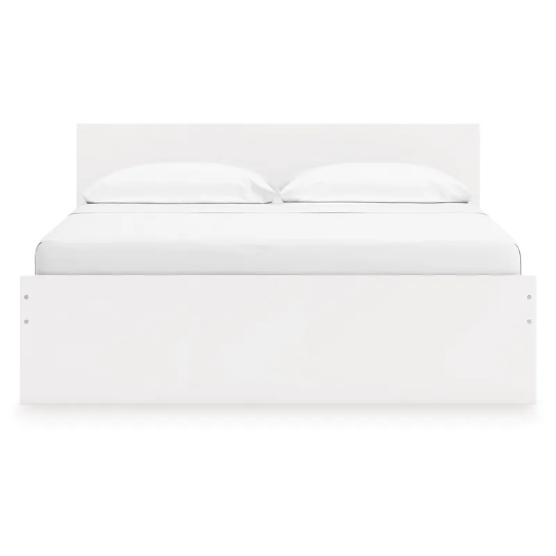 Onita King Panel Platform Bed with Storage