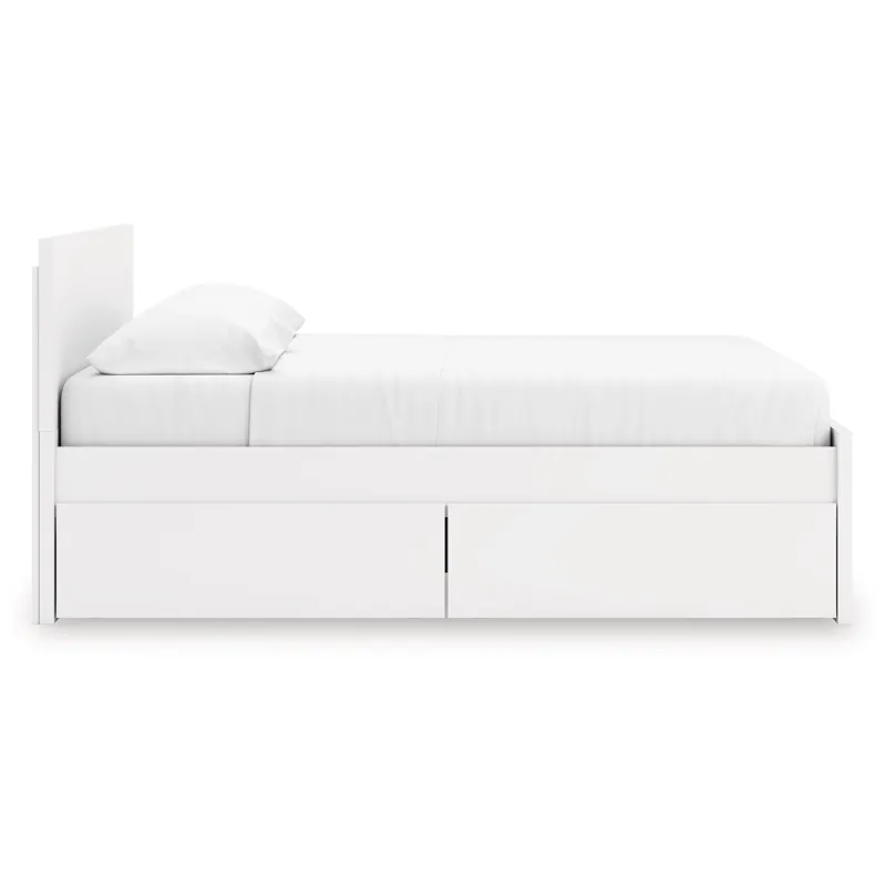 Onita King Panel Platform Bed with Storage