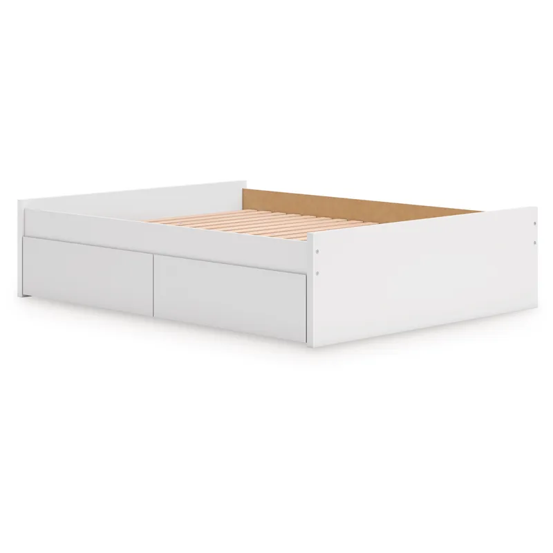 Onita Queen Platform Bed with 1 Side Storage