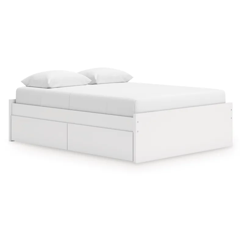 Onita Queen Platform Bed with 1 Side Storage