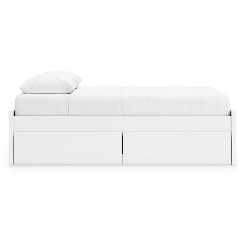 Onita Queen Platform Bed with 1 Side Storage