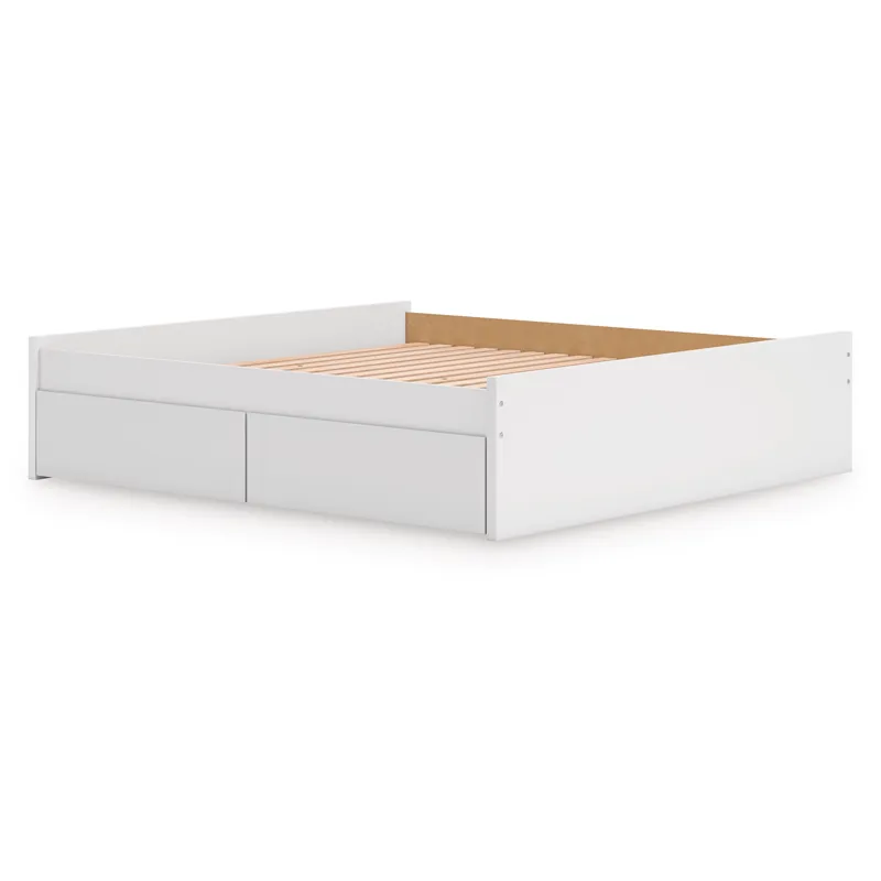 Onita King Platform Bed with 2 Side Storage