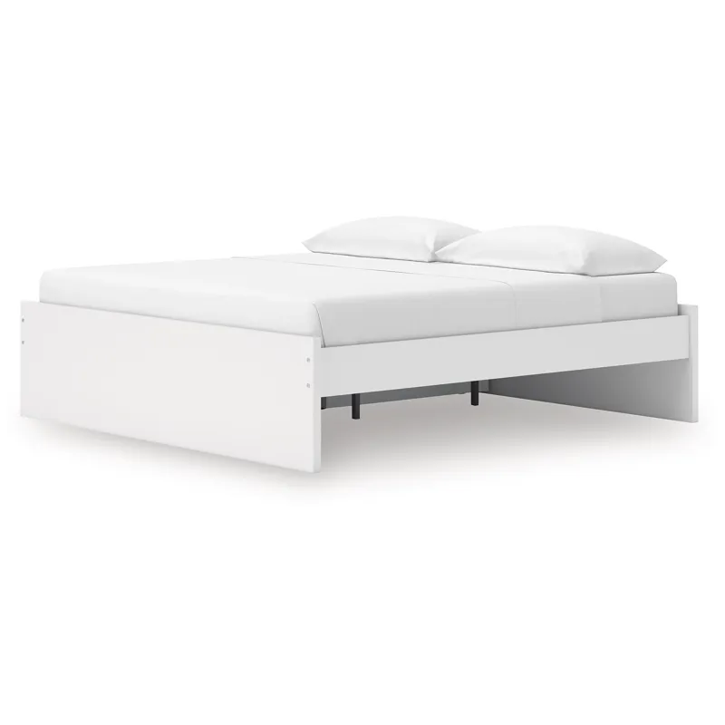 Onita King Platform Bed with 1 Side Storage