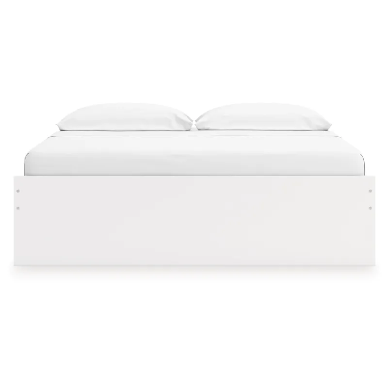 Onita King Platform Bed with 1 Side Storage