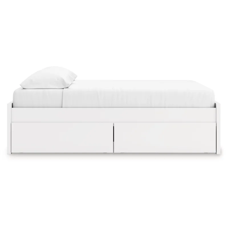 Onita King Platform Bed with 1 Side Storage
