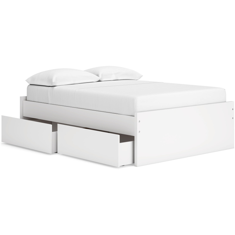 Onita Full Platform Bed with 2 Side Storage EB9630B13 by Signature