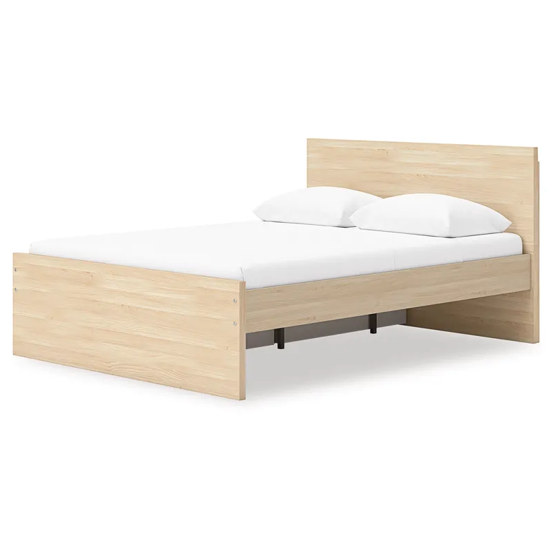 Onita Queen Panel Platform Bed with 1 Side Storage