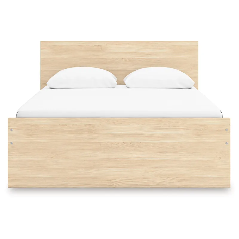 Onita Queen Panel Platform Bed with 1 Side Storage