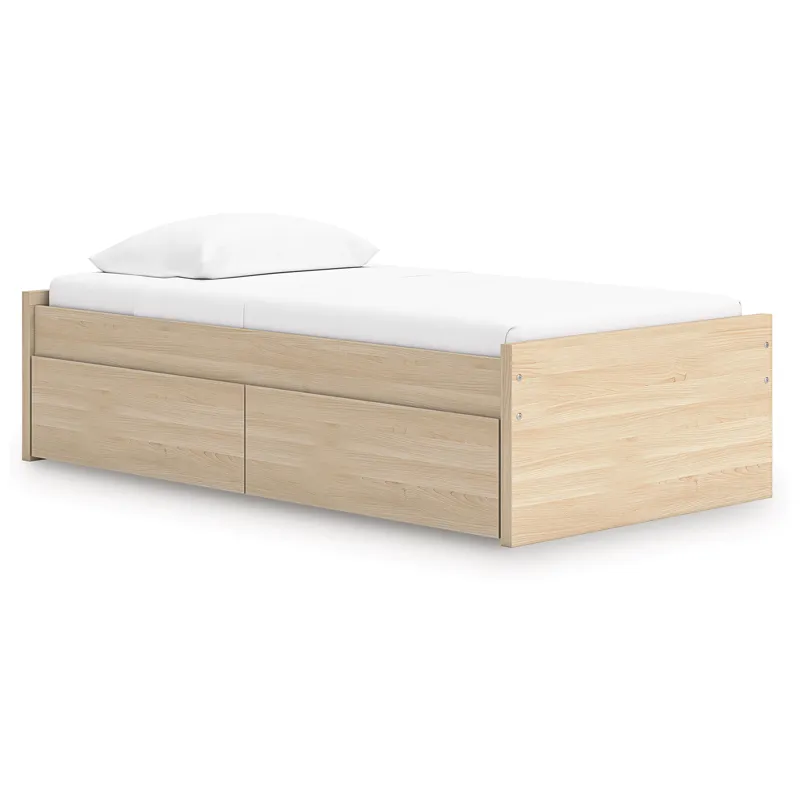 Onita Twin Platform Bed with 1 Side Storage