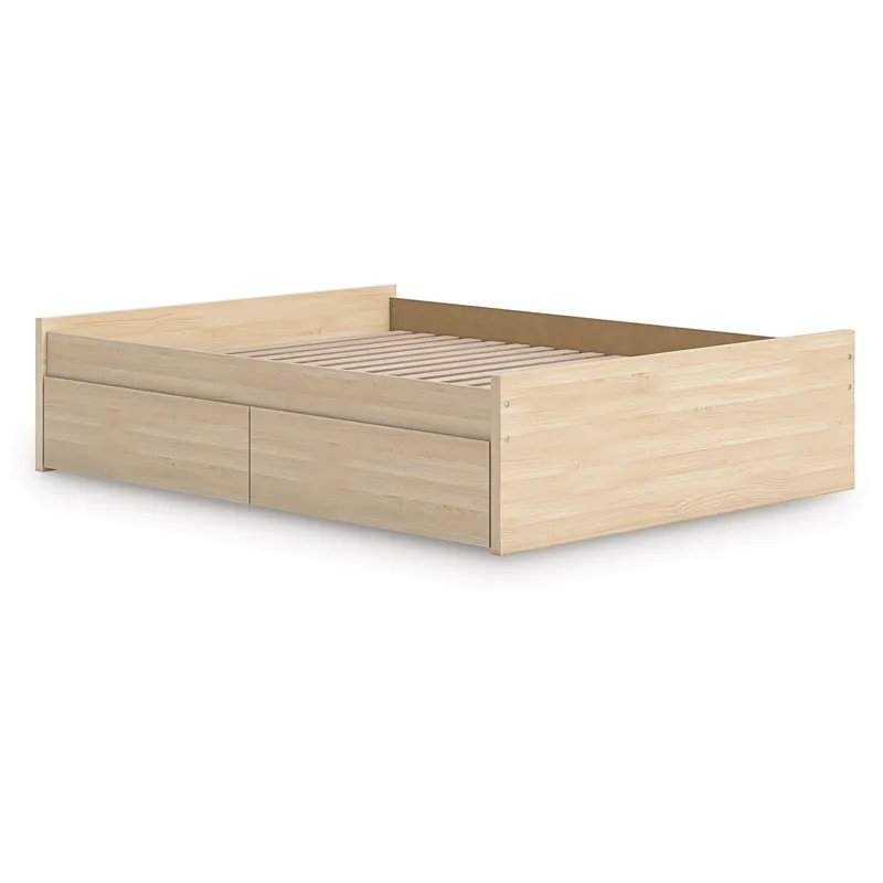 Onita Queen Platform Bed with 1 Side Storage