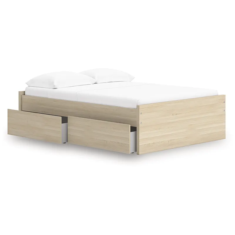 Onita Full Platform Bed with 2 Side Storage