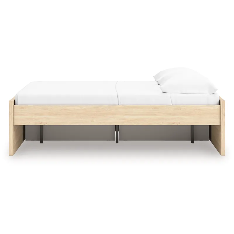 Onita Full Platform Bed with 1 Side Storage