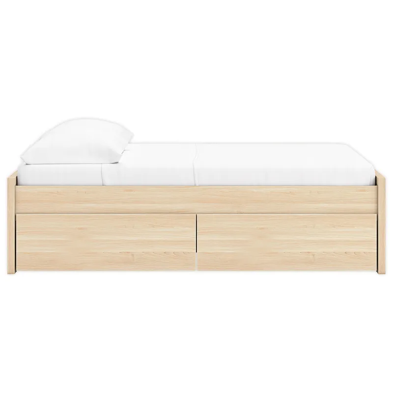 Onita Full Platform Bed with 1 Side Storage