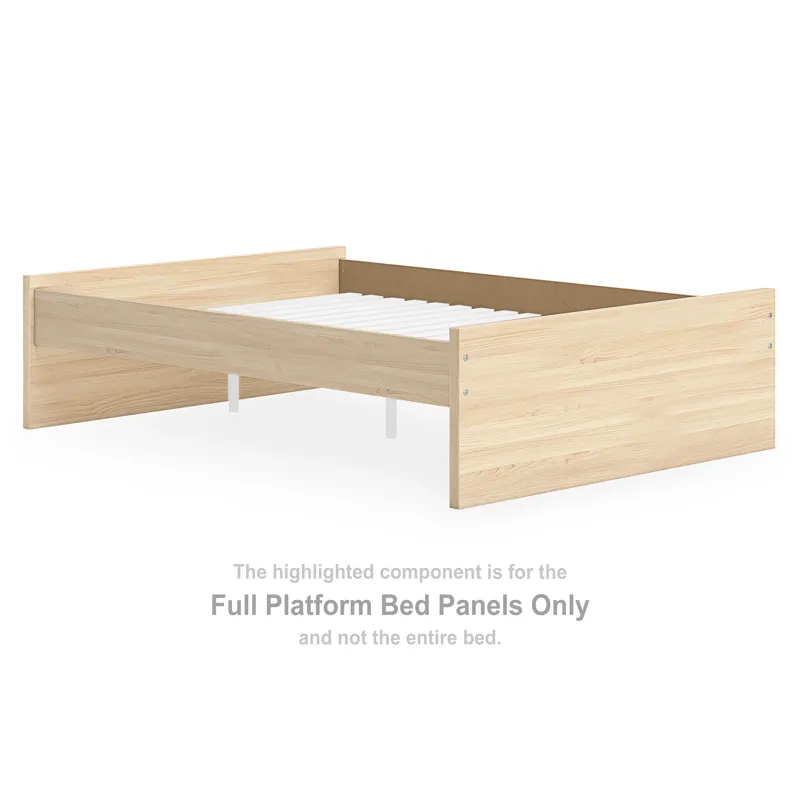 Onita Full Platform Bed Panels