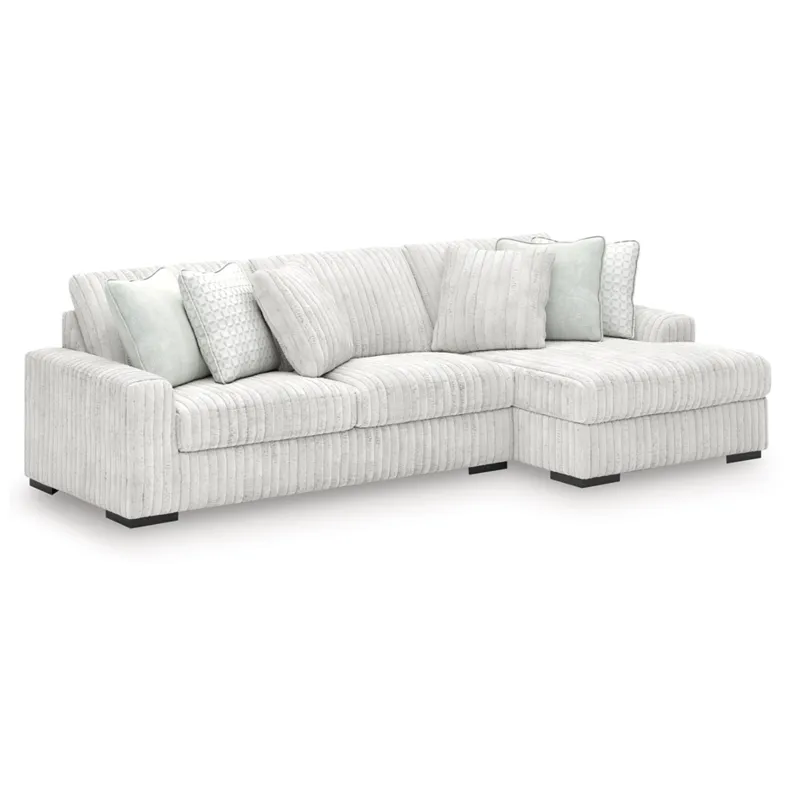 Stupendous 2-Piece Sectional with Chaise