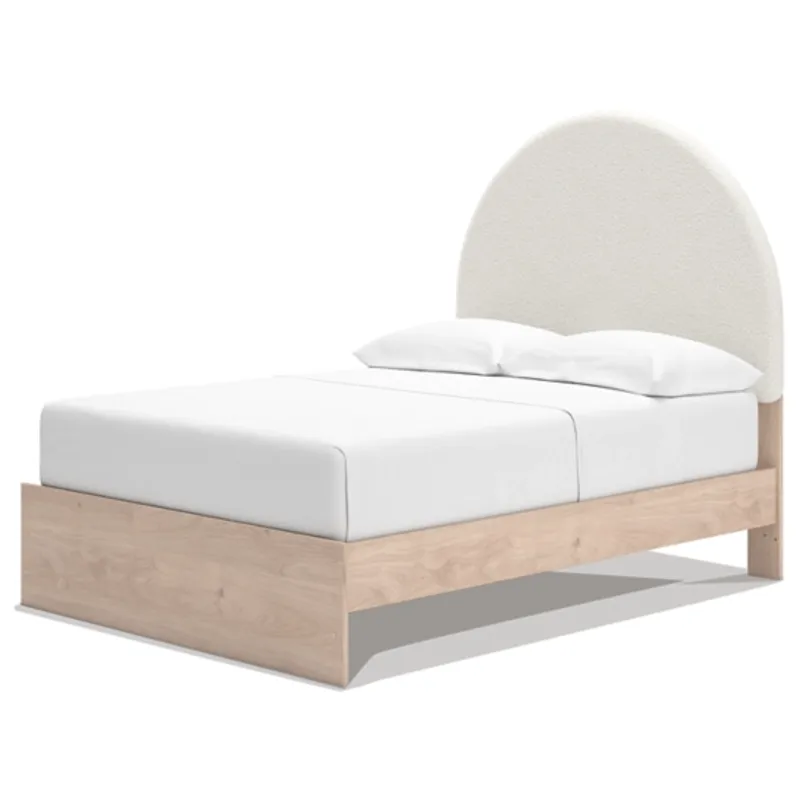 Arloster Full Upholstered Panel Bed with Storage