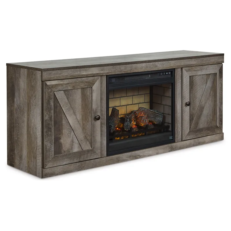 Wynnlow 60" TV Stand with Electric Fireplace