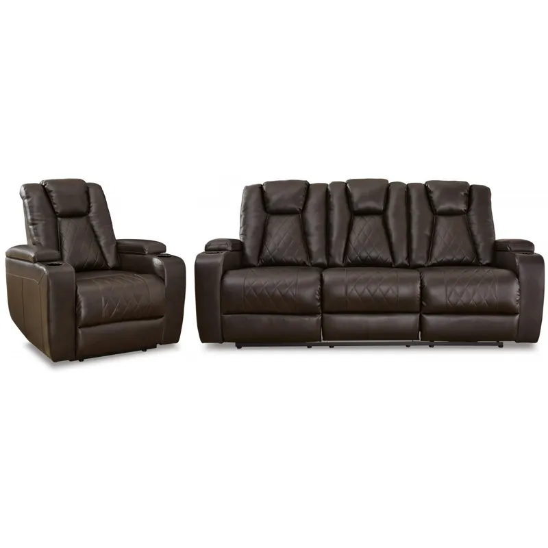 Mancin Reclining Sofa and Recliner