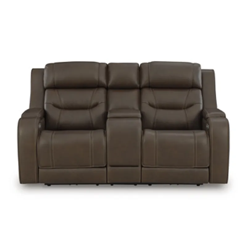 Knightington Power Reclining Loveseat with Audio Seating