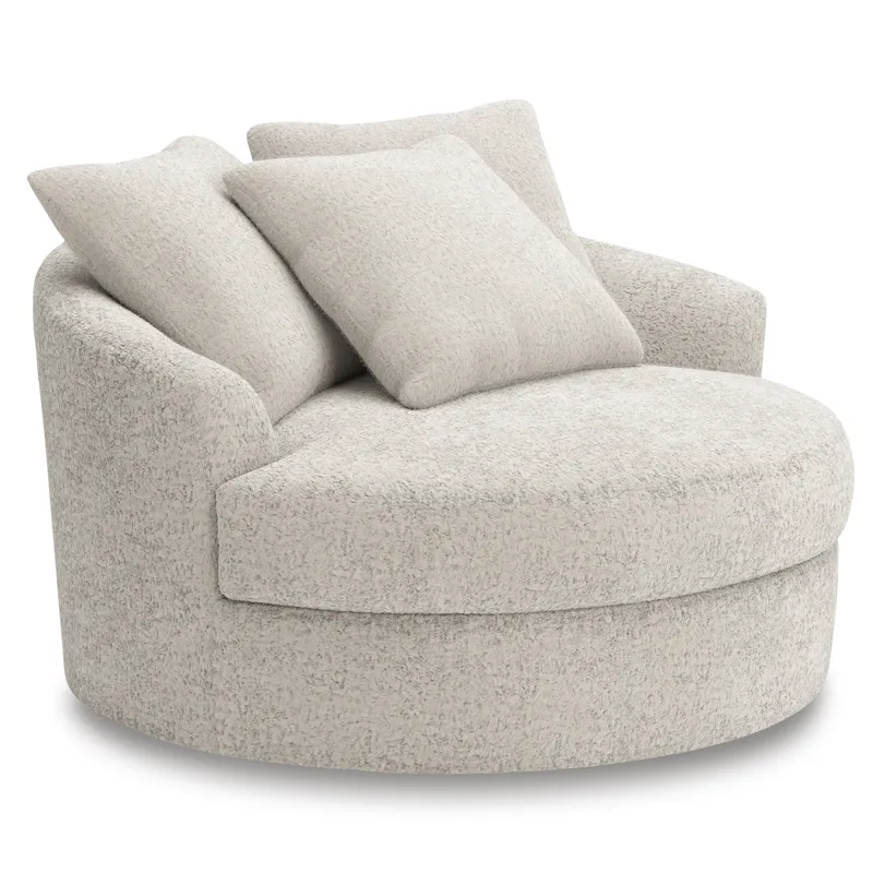 Snodoodle Oversized Swivel Accent Chair
